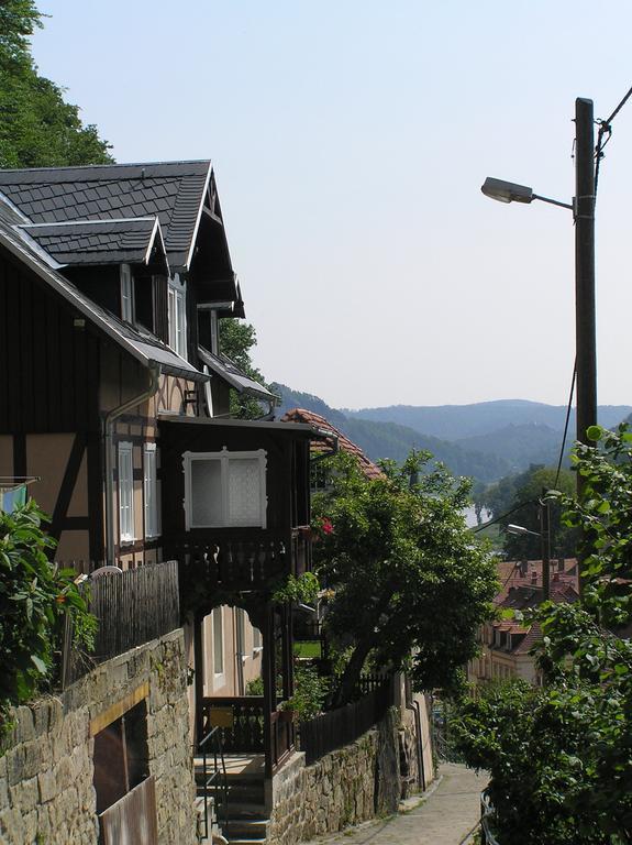 Wehlener Landhaus In Stadt Wehlen, Saechsische Schweiz Szoba fotó